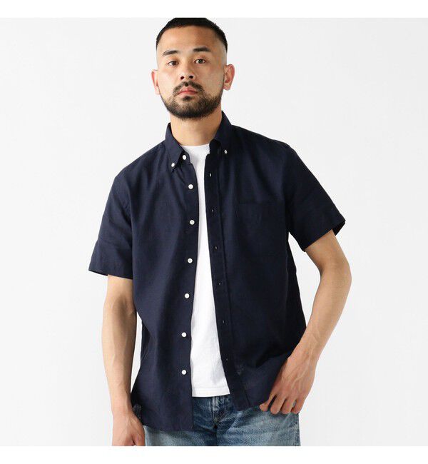 BEAMS PLUS「B.D. Short Sleeve COOLMAX(R) Linen」|シャツ・ブラウス|