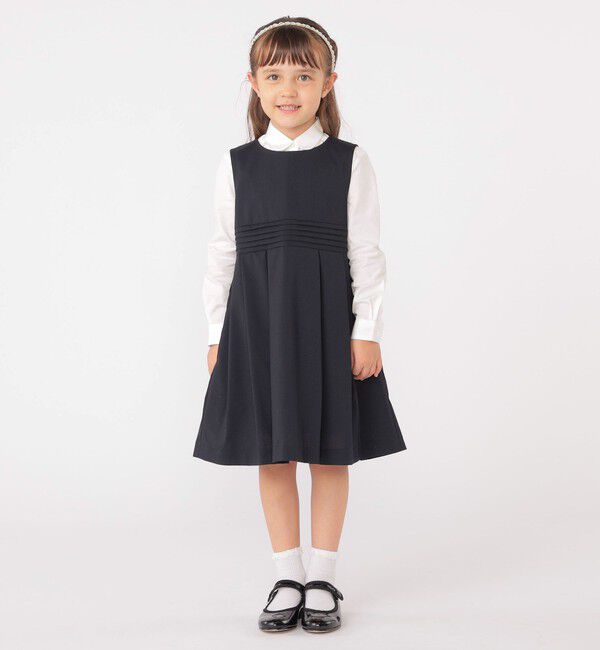 SHIPS KIDS「SHIPS KIDS:110～130cm / セレモニー ジャンパースカート」|ワンピース|