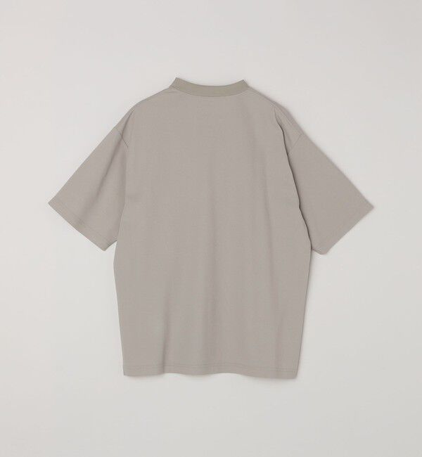 SHIPS any「SHIPS any:〈接触冷感・遮熱・UVカット機能等〉サマーファンクション 鹿の子 ヘンリーネック Tシャツ◆」|Tシャツ・カットソー|