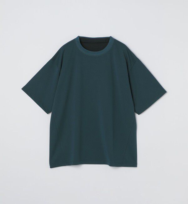 SHIPS Colors 「【WEB限定】SHIPS Colors:Wフェイス ニット襟 Tシャツ◇」|Tシャツ・カットソー|