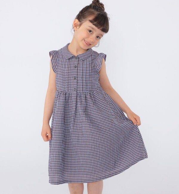 SHIPS KIDS「SHIPS KIDS:100～130cm /〈UVカット/吸水速乾〉ドライタッチ ワンピース」|ワンピース|