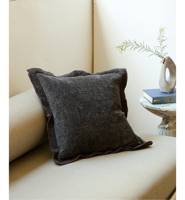 journal standard Furniture「BACKTO CS CUSHION COVER　クッションカバー45cm」|クッション・クッションカバー|ブラック