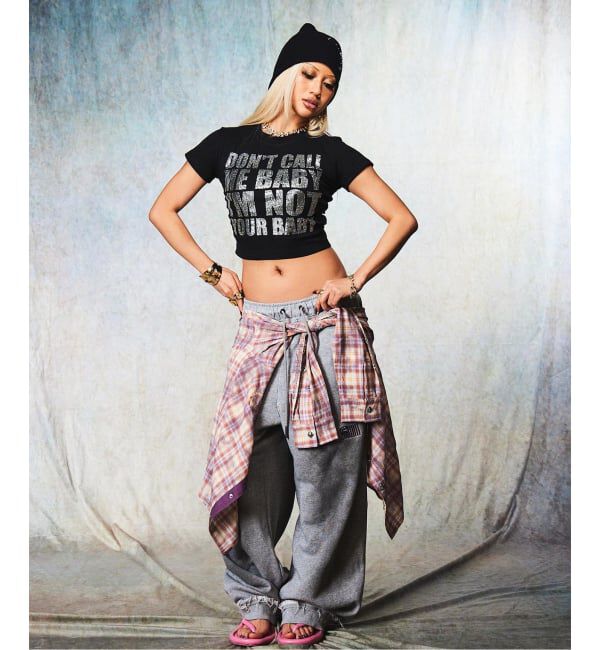 JOINT WORKS「SupBaby by SUPPLIER I'm Not Your Baby Cropped Tee」|Tシャツ・カットソー|
