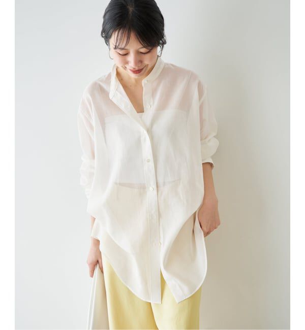 Plage「organdy sheer シャツ」|シャツ・ブラウス|