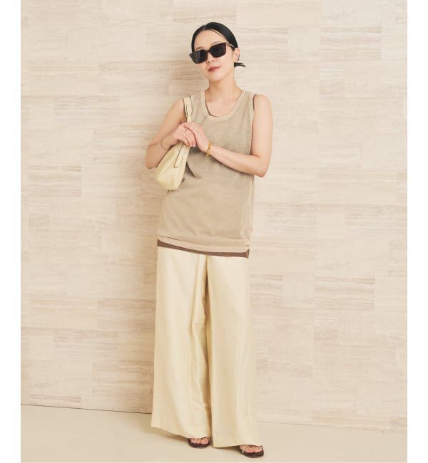 Plage「PL/RAMIE シアータンクトップ」|タンクトップ|