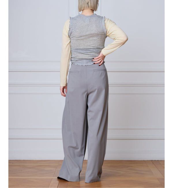 seamless basic./シームレスベーシック Flounce タンクトップ（IENA LA