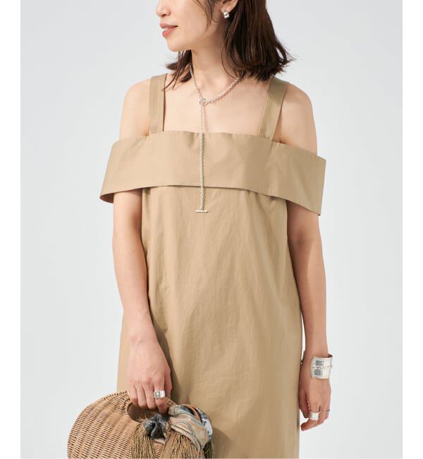 VERMEIL par iena「cotton back satin ワンピース」|ワンピース|