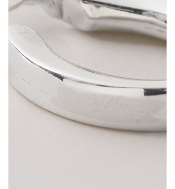 VERMEIL par iena「Laver ラバー OVAL ピアス 26SSER02」|ピアス|