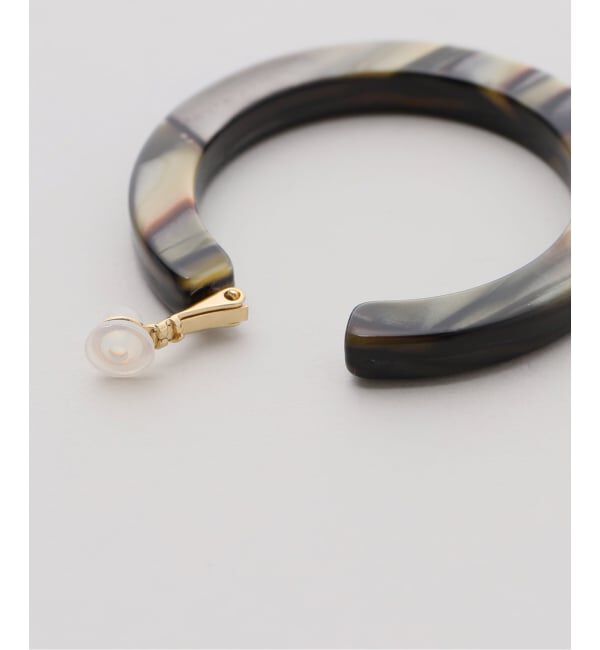 VERMEIL par iena「FRANCINE BRAMLI フランシーヌ ブラムリ フープピアス 50c」|ピアス|