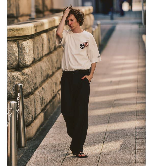 417 EDIFICE「UMBRO&times;417 USA26 BALL LOGO TEE」|Tシャツ・カットソー|