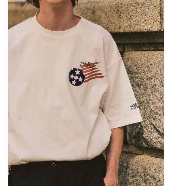 417 EDIFICE「UMBRO&times;417 USA26 BALL LOGO TEE」|Tシャツ・カットソー|