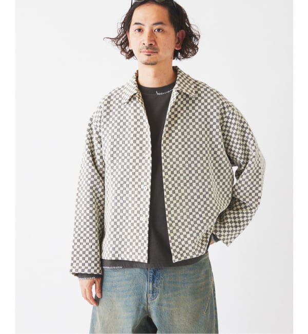 JOURNAL STANDARD relume「INDIA COTTON &rdquo;チェッカー&rdquo; クロシェシャツ」|シャツ・ブラウス|