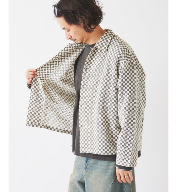 JOURNAL STANDARD relume「INDIA COTTON &rdquo;チェッカー&rdquo; クロシェシャツ」|シャツ・ブラウス|
