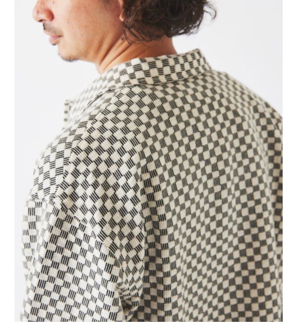 JOURNAL STANDARD relume「INDIA COTTON &rdquo;チェッカー&rdquo; クロシェシャツ」|シャツ・ブラウス|