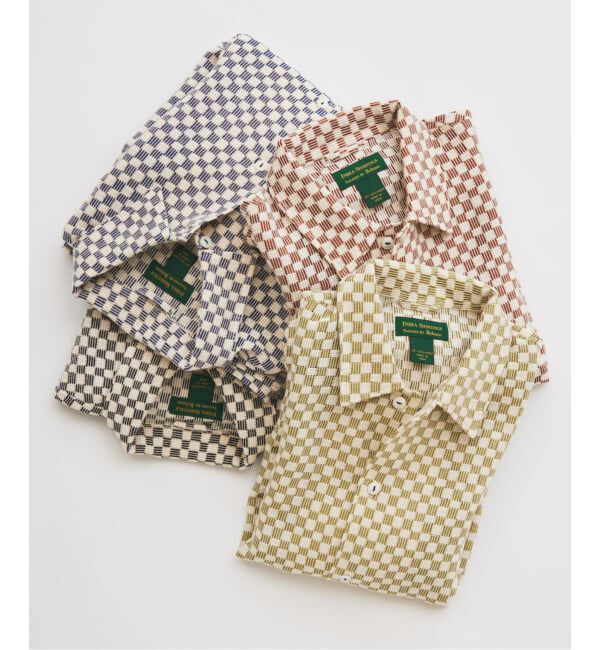 JOURNAL STANDARD relume「INDIA COTTON &rdquo;チェッカー&rdquo; クロシェシャツ」|シャツ・ブラウス|