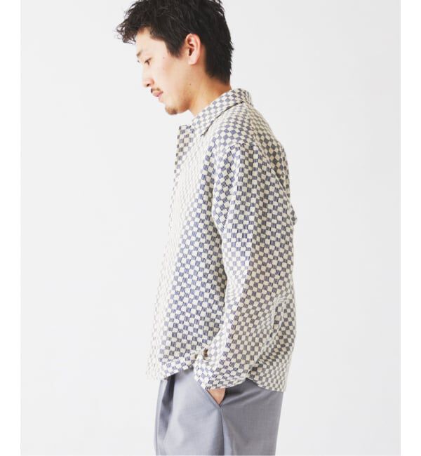 JOURNAL STANDARD relume「INDIA COTTON &rdquo;チェッカー&rdquo; クロシェシャツ」|シャツ・ブラウス|