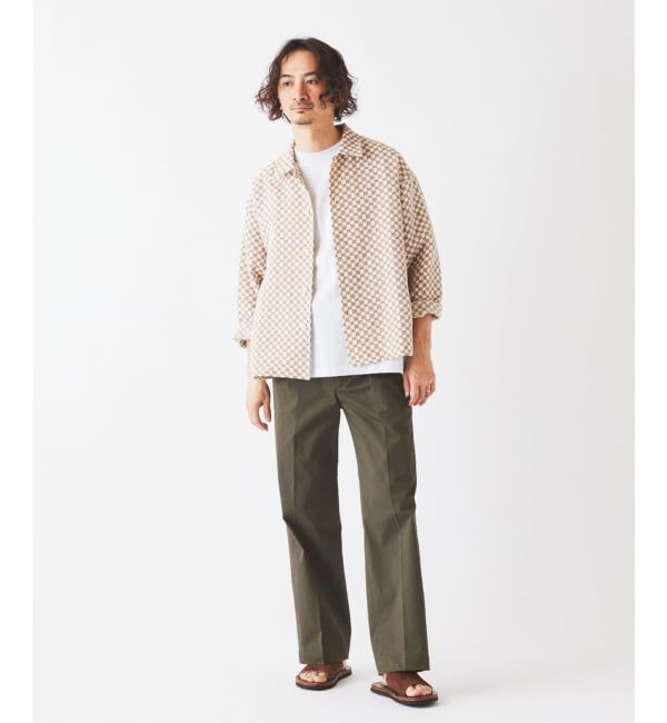 JOURNAL STANDARD relume「INDIA COTTON &rdquo;チェッカー&rdquo; クロシェシャツ」|シャツ・ブラウス|