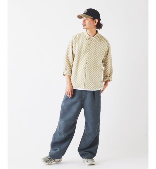 JOURNAL STANDARD relume「INDIA COTTON &rdquo;チェッカー&rdquo; クロシェシャツ」|シャツ・ブラウス|