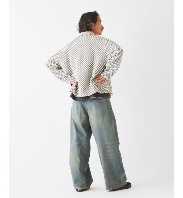 JOURNAL STANDARD relume「INDIA COTTON &rdquo;チェッカー&rdquo; クロシェシャツ」|シャツ・ブラウス|