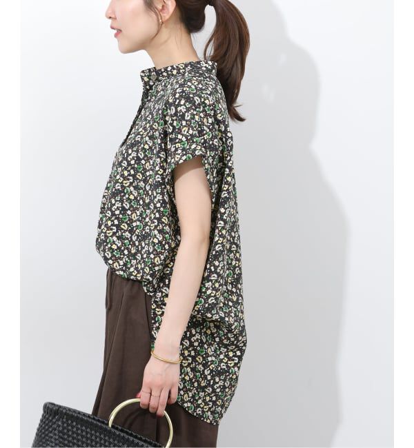 JOURNAL STANDARD relume「フラワープリントフレンチスリーブブラウス」|シャツ・ブラウス|