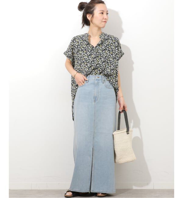 JOURNAL STANDARD relume「フラワープリントフレンチスリーブブラウス」|シャツ・ブラウス|