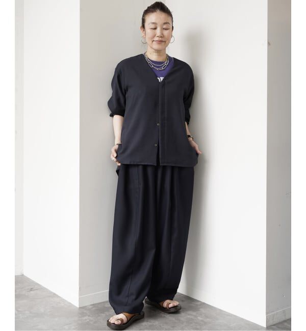journal standard luxe「ダブルフェイス カームパンツ」|その他|
