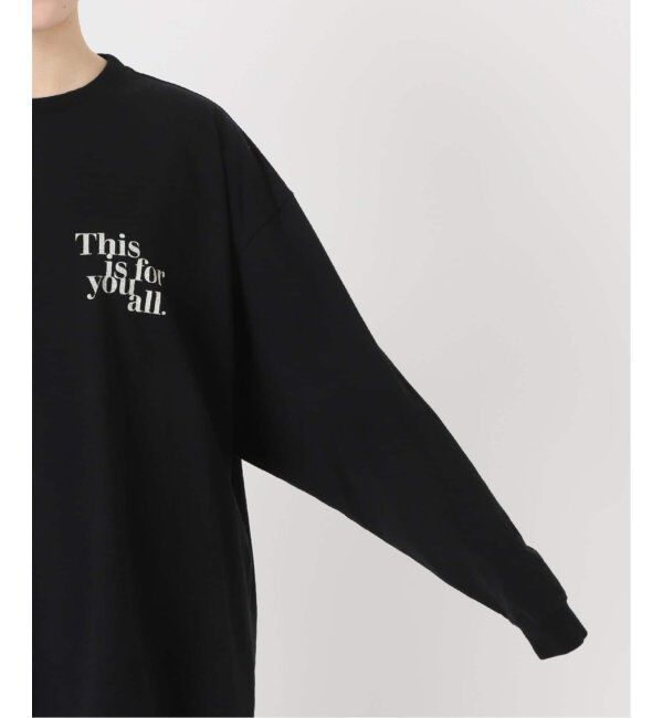 FRAMeWORK「≪追加≫【haru&times;FRAMeWORK】ロゴロンT2」|Tシャツ・カットソー|