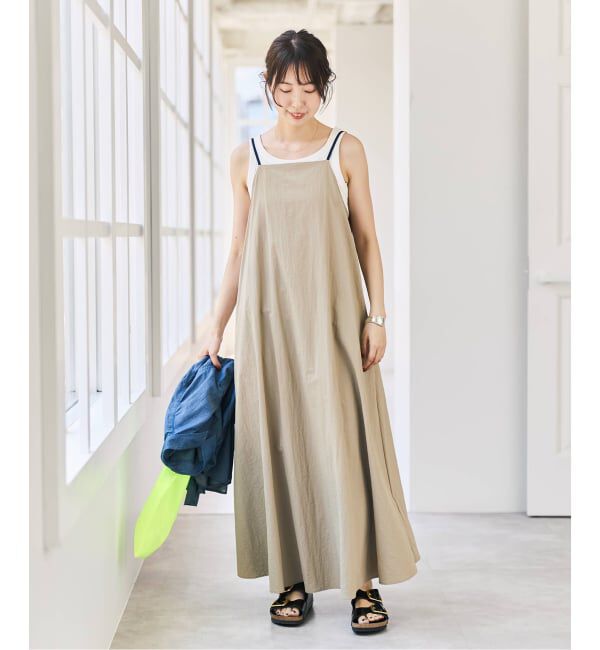 Spick and Span「Higuchi*S 撥水キャミワンピ / BAG付き」|ワンピース|
