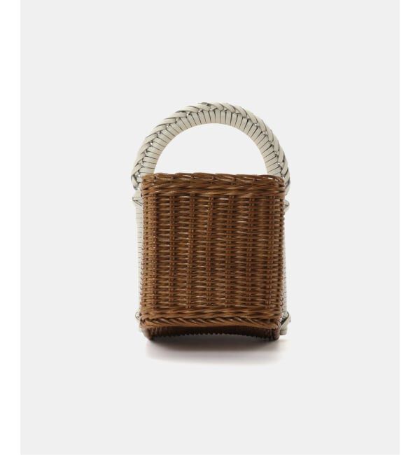 Spick and Span「《一部店舗+WEB限定》A VACATION/ア ヴァケーション SEESAW RTN S OFF WHITE」|かごバッグ|