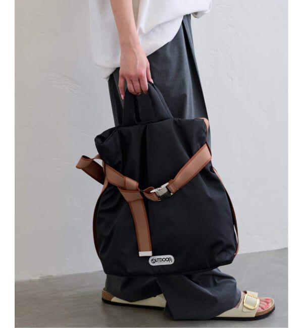 U by SPICK&SPAN「《WEB限定 / 追加予約》OUTDOOR/アウドア 別注Puilting 2way tote 17」|ショルダー・メッセンジャー|
