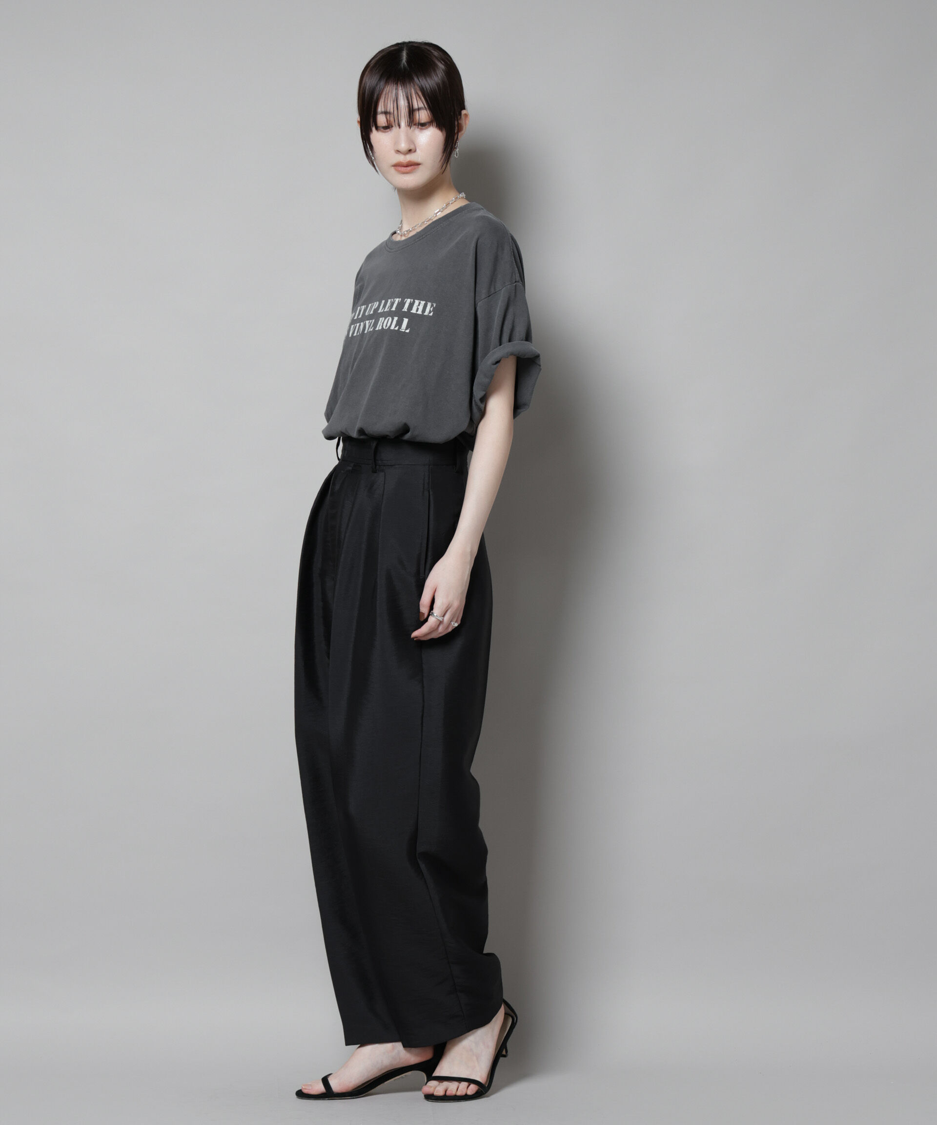 nano･universe「ヴィンテージライクTシャツ」|Tシャツ・カットソー|
