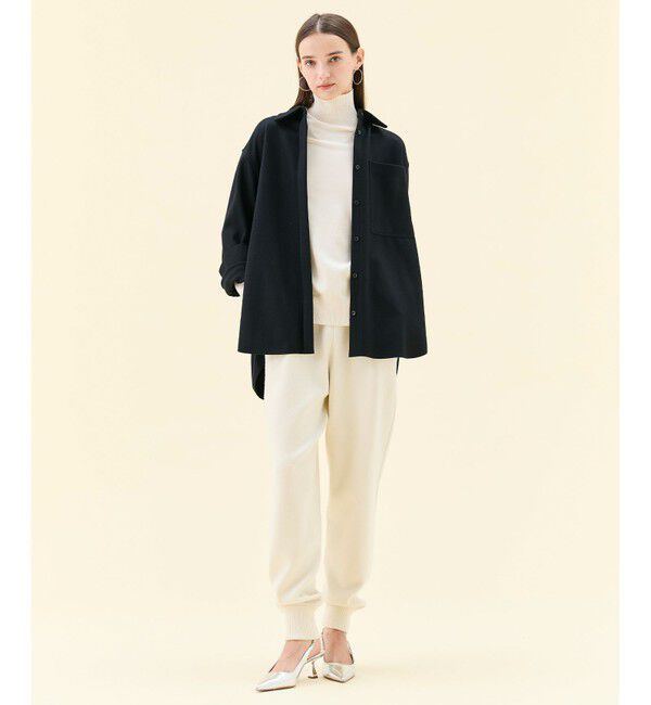 BEIGE,「【洗える】TAFT / コットンカシミヤトラウザーパンツ」|その他|