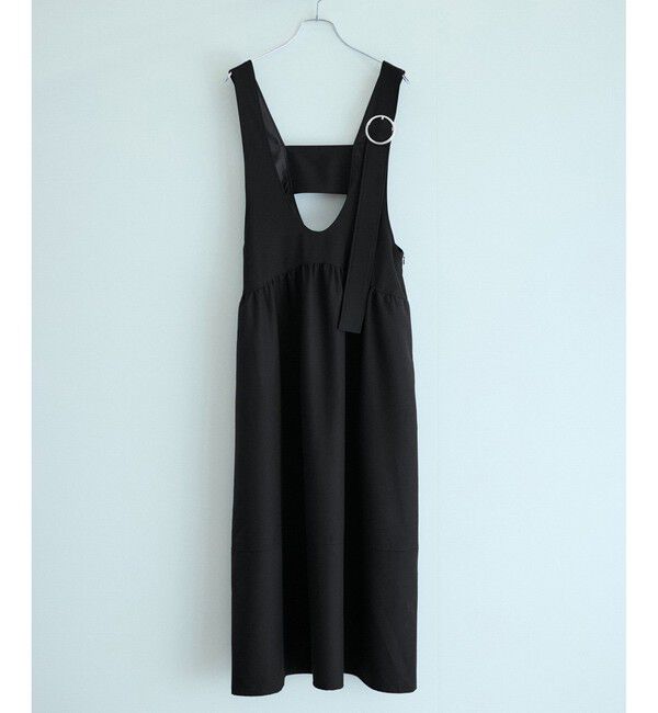 ADAM ET ROPE'「【WEB限定】ディープネックAラインワンピース」|ワンピース|
