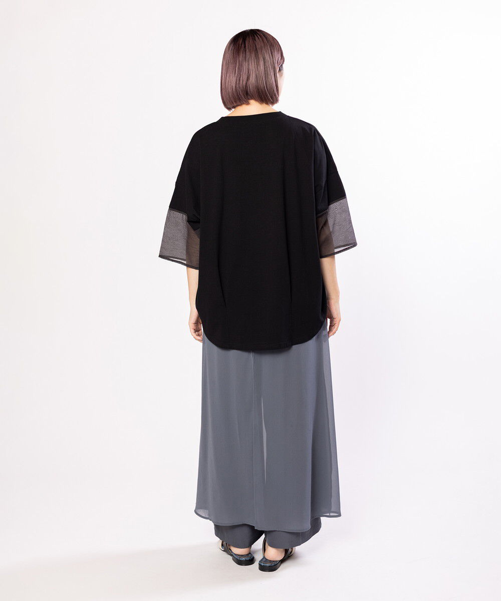  「シフォンレイヤードパンツ」|その他|