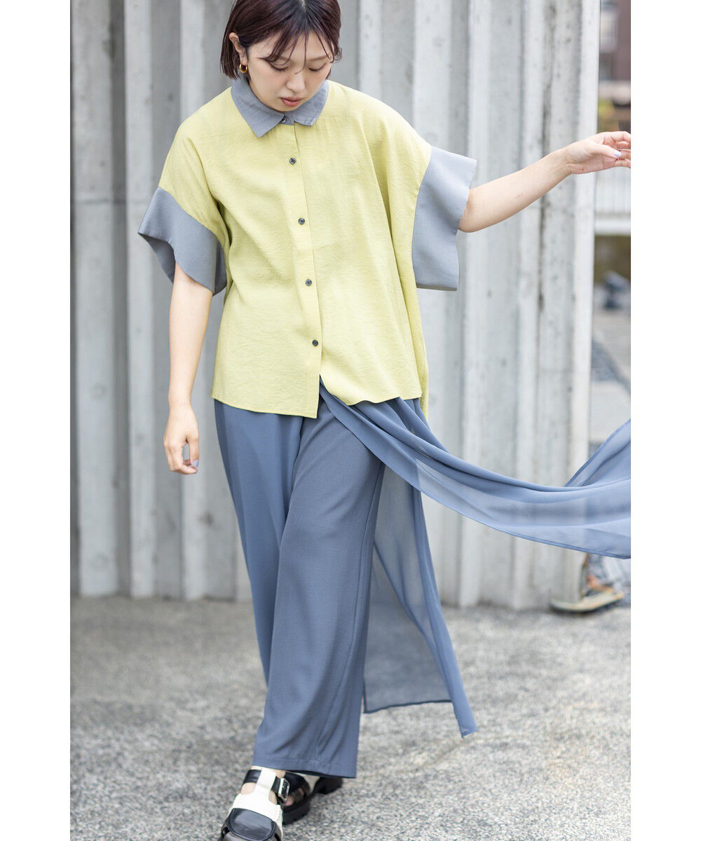  「シフォンレイヤードパンツ」|その他|