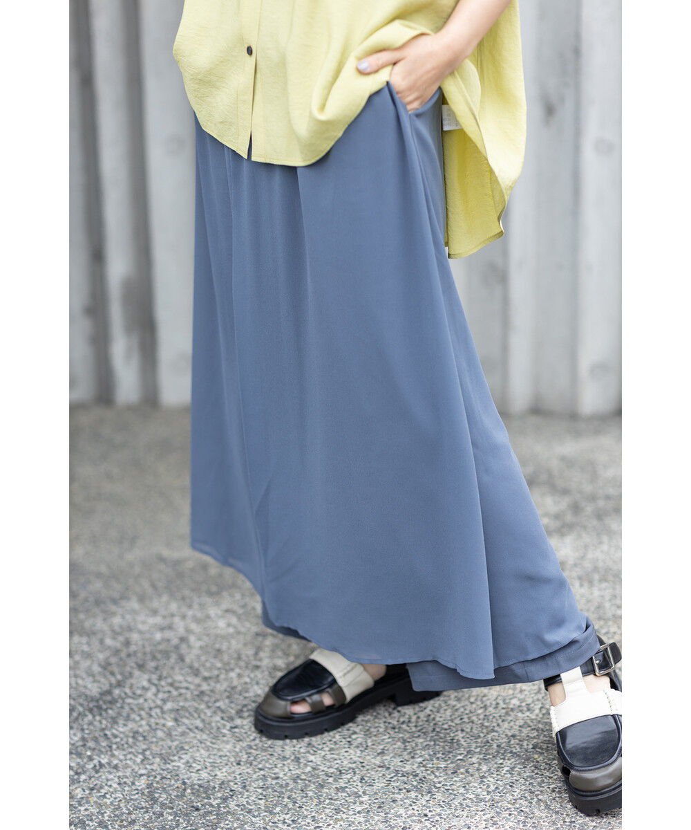  「シフォンレイヤードパンツ」|その他|