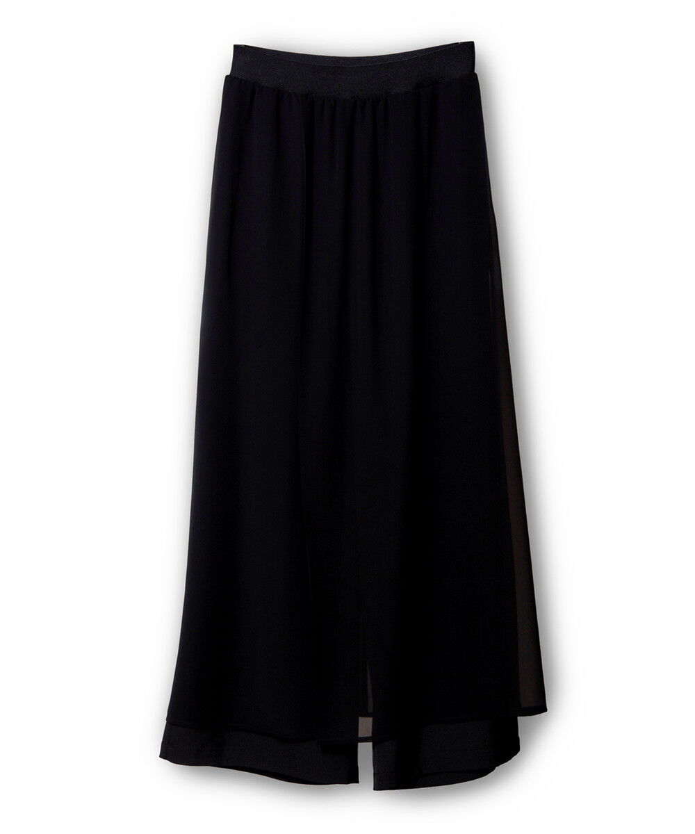  「シフォンレイヤードパンツ」|その他|BLACK2