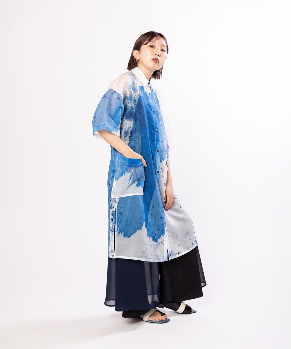  「シフォンレイヤードパンツ」|その他|