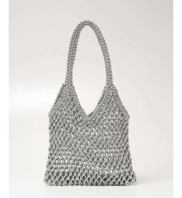 collex「【The Bagmati】 ラメメッシュバッグ」|かごバッグ|