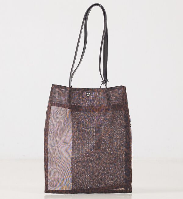 LOWELL things「●SOEUR/レオパードシアートートバッグ/A4」|トートバッグ|