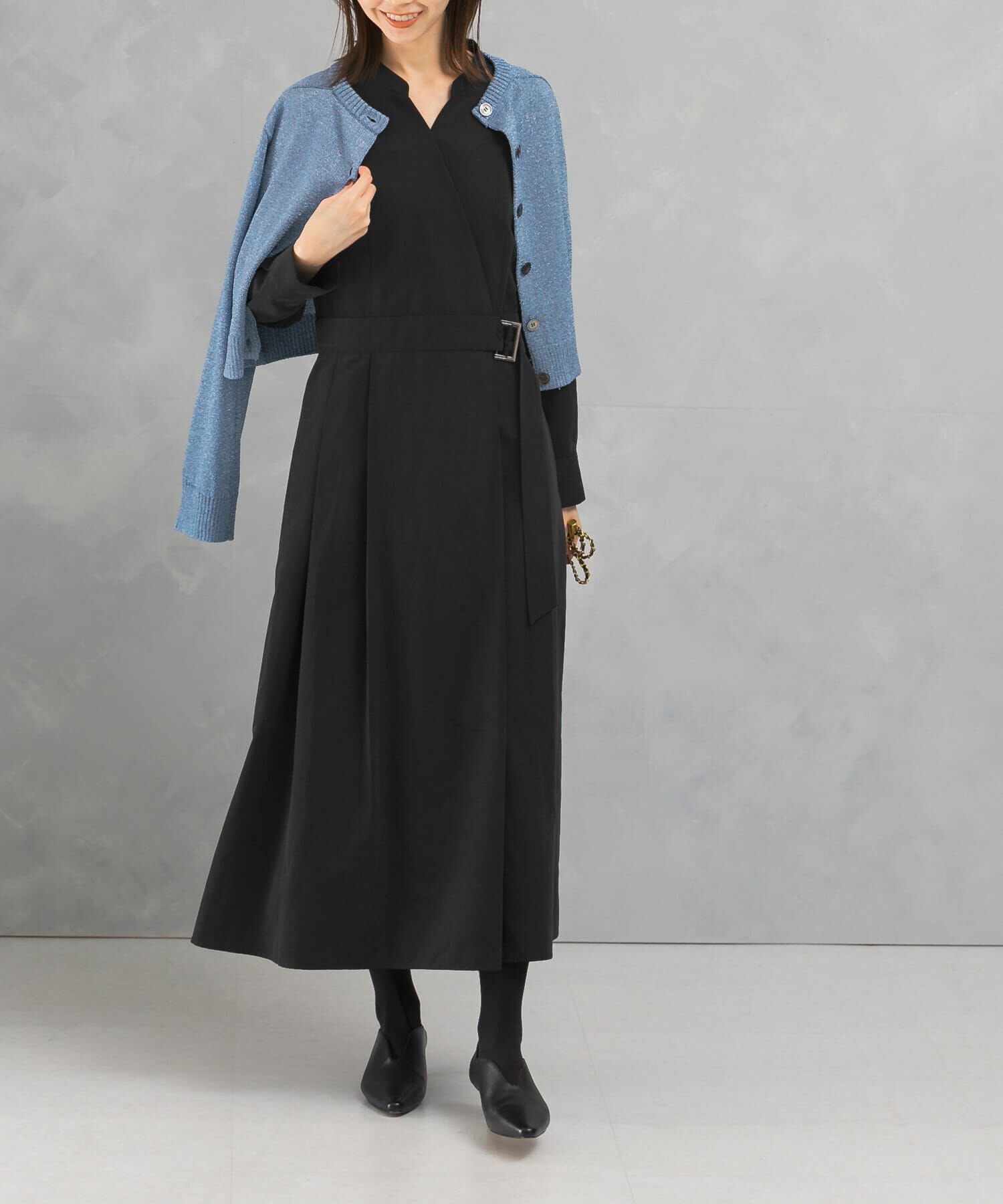 URBAN RESEARCH ROSSO「スエードライクカシュクールワンピース」|ワンピース|
