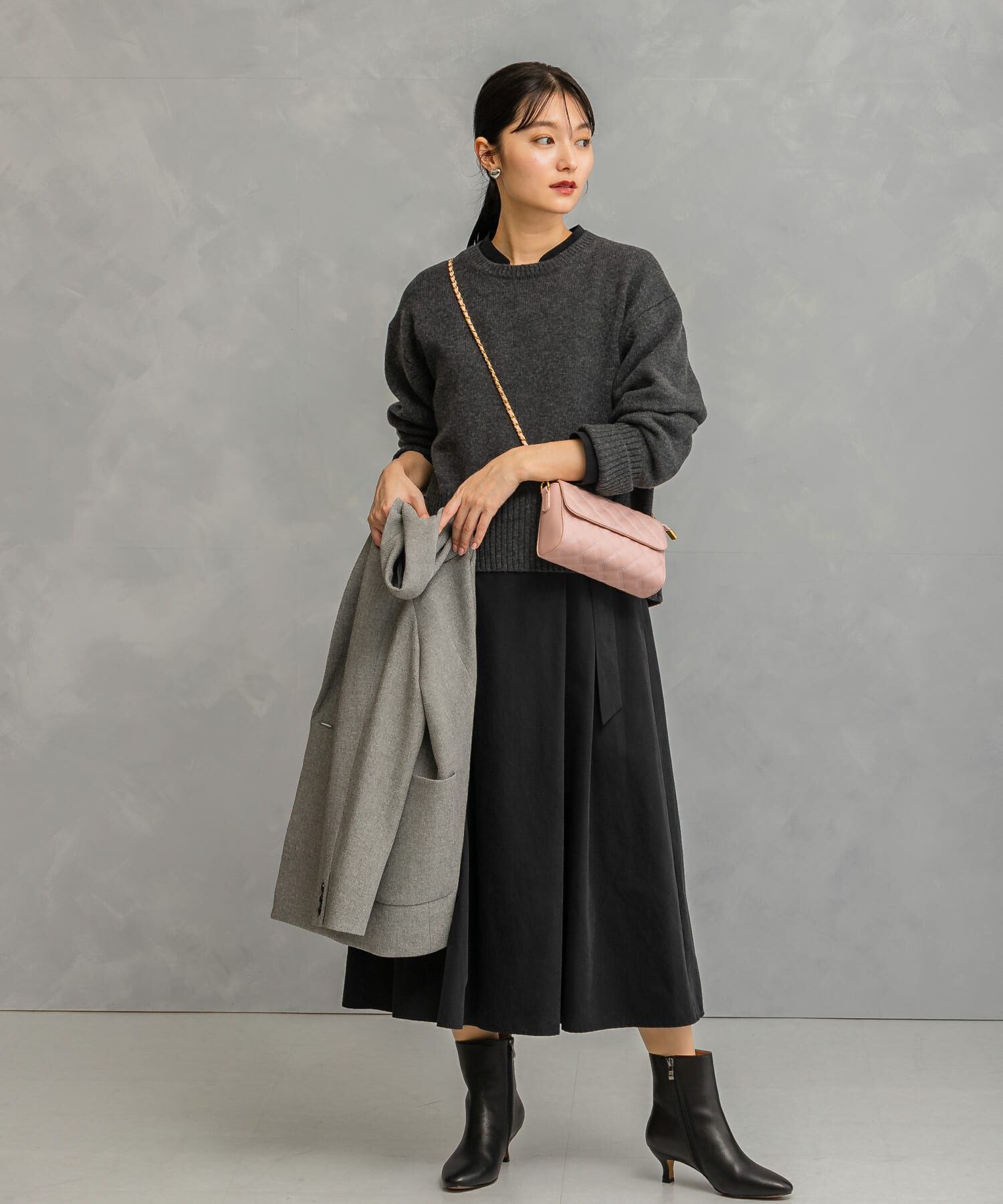 URBAN RESEARCH ROSSO「スエードライクカシュクールワンピース」|ワンピース|