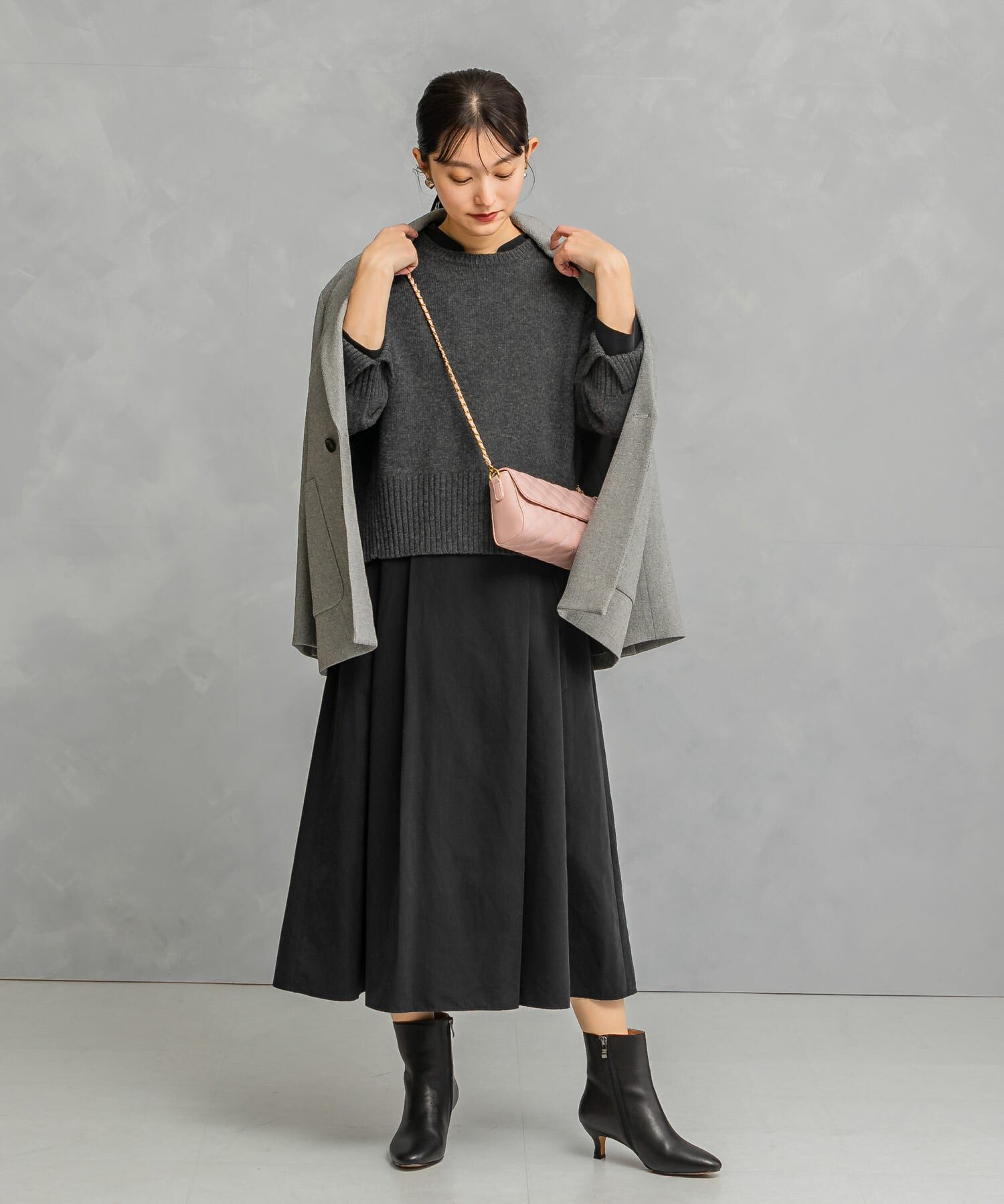 URBAN RESEARCH ROSSO「スエードライクカシュクールワンピース」|ワンピース|