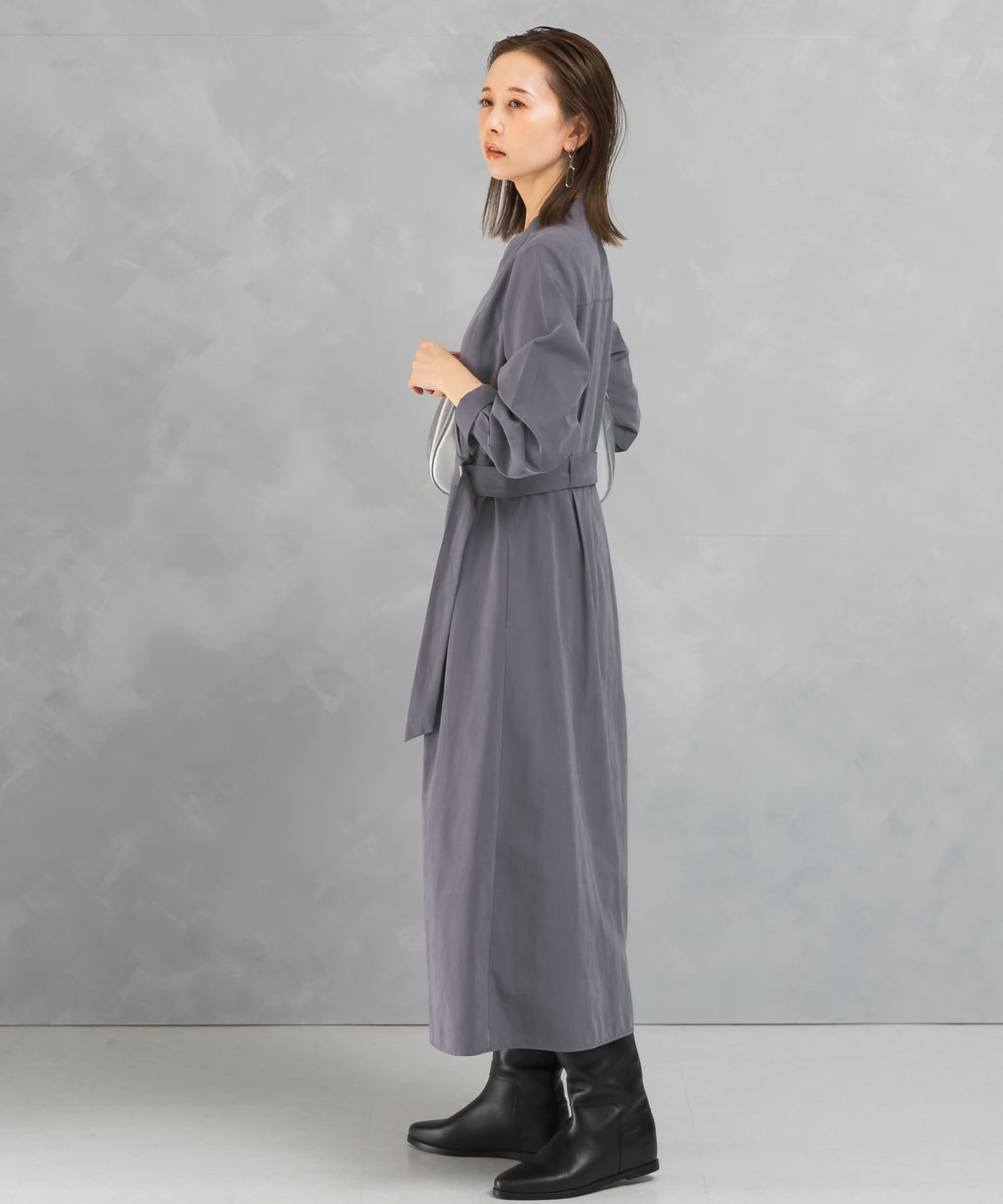 URBAN RESEARCH ROSSO「スエードライクカシュクールワンピース」|ワンピース|