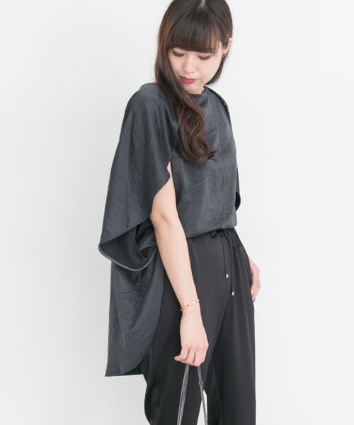 URBAN RESEARCH ROSSO「2WAYケープブラウス&there4;」|シャツ・ブラウス|