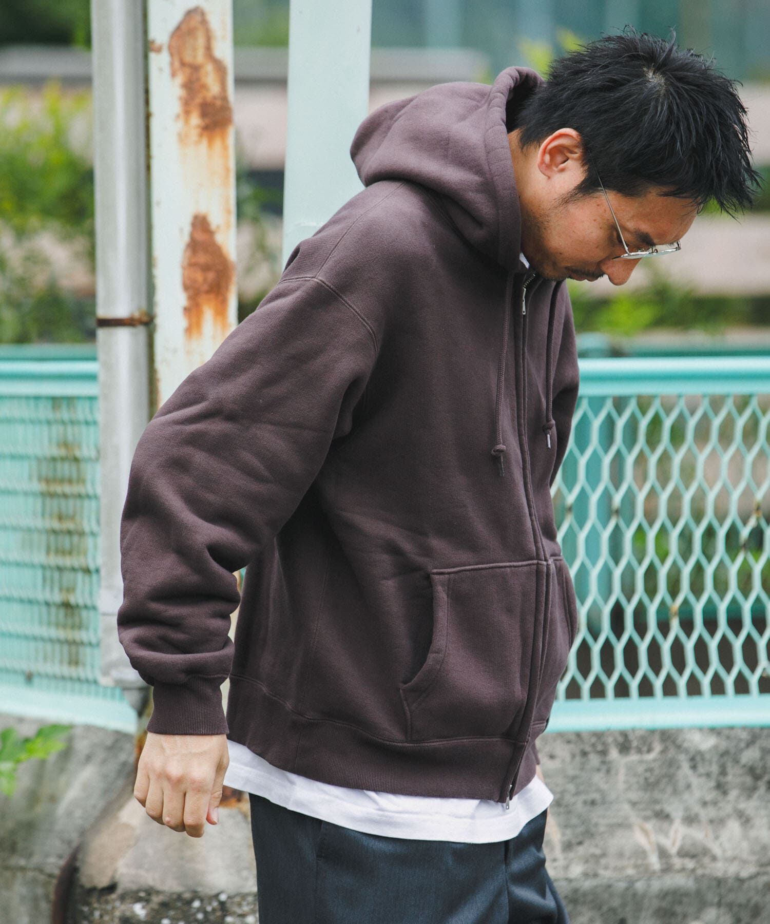 URBAN RESEARCH「LOGIC ONE SWEAT ZIP PARKA」|パーカー|