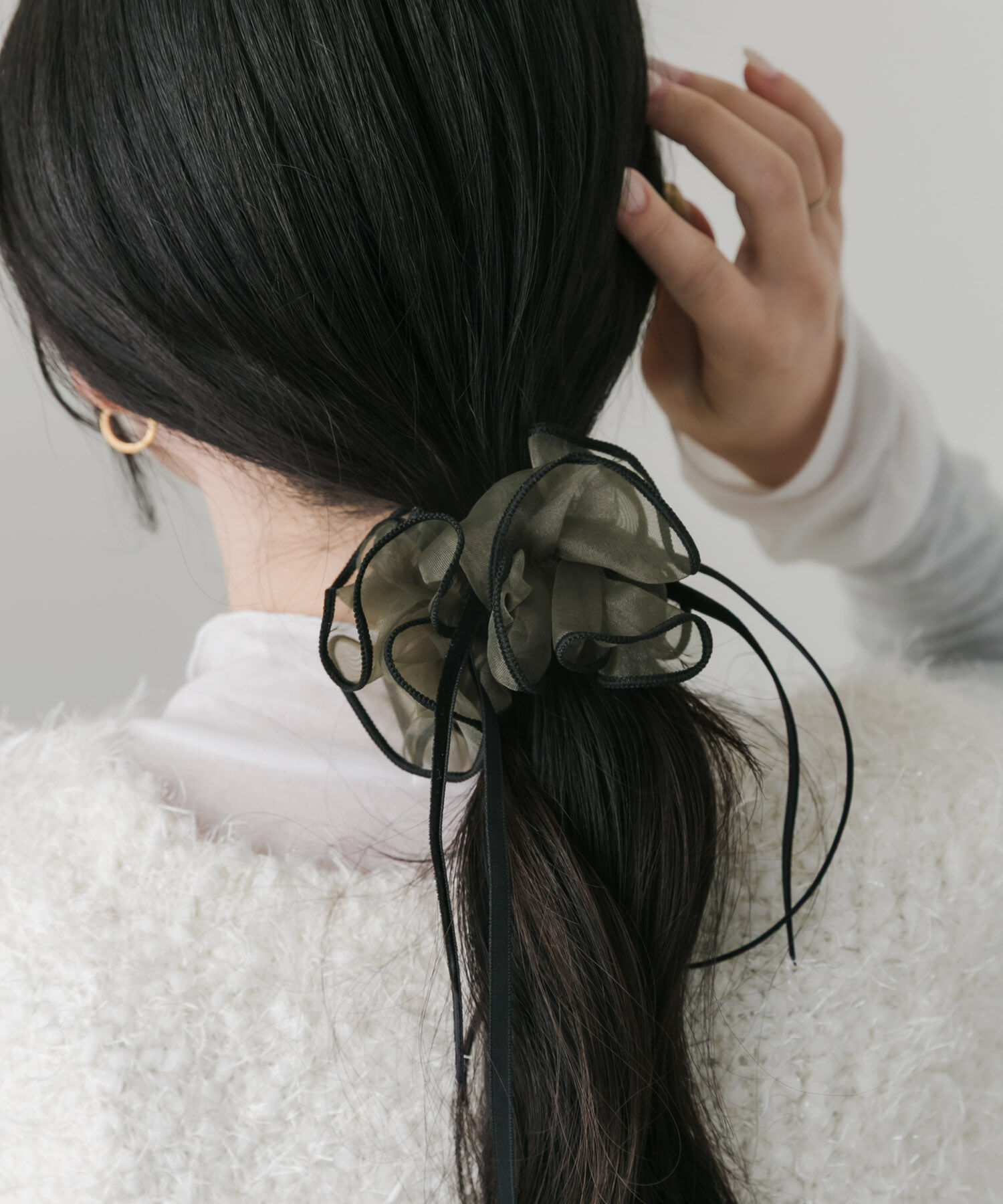 SMELLY「ベロアリボンシアーヘアカフ」|その他|
