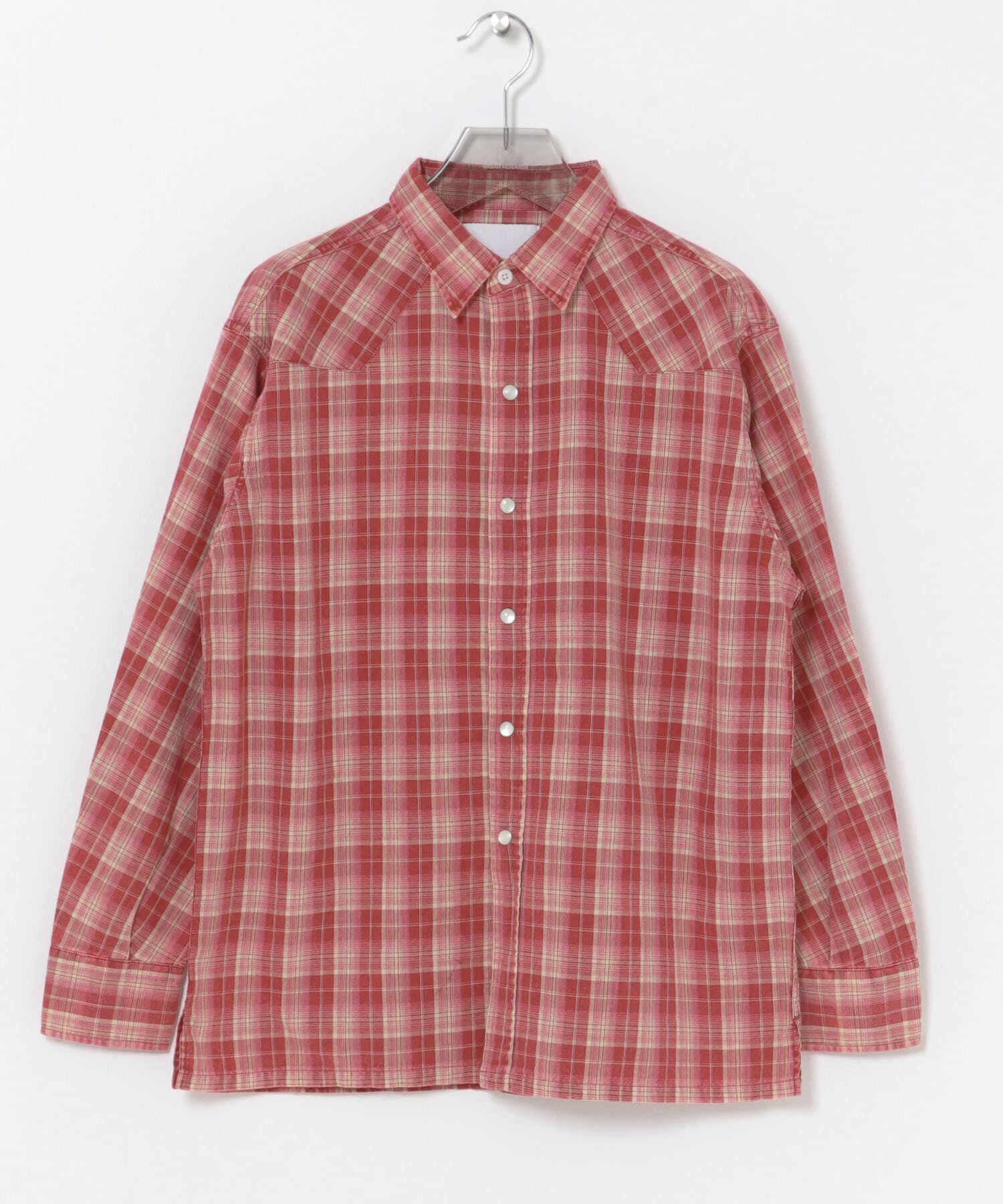 URBAN RESEARCH「URBAN RESEARCH iD　FADE CHECK WESTERN SHIRTS」|シャツ・ブラウス|