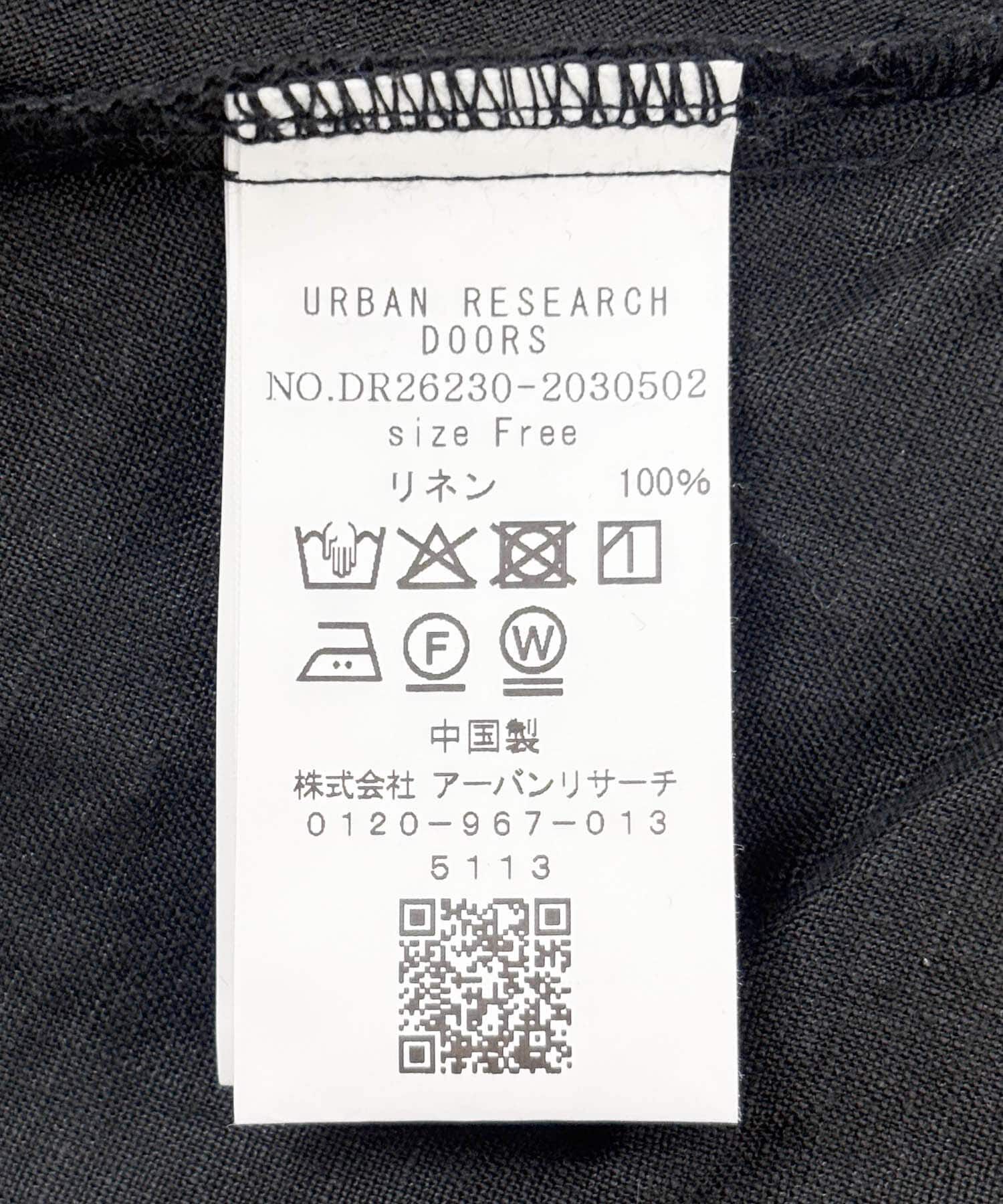 URBAN RESEARCH DOORS「リネンドロストドルマンブラウス」|シャツ・ブラウス|