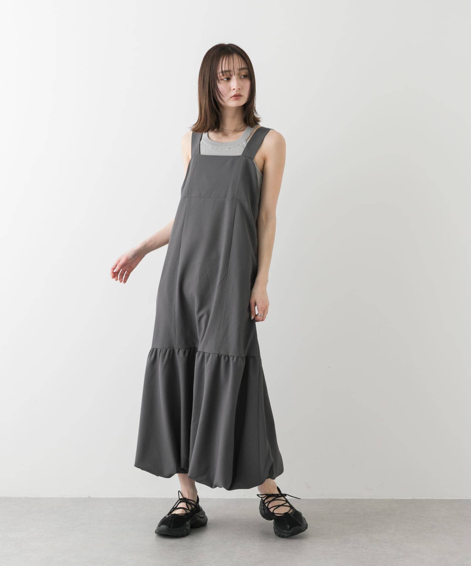SENSE OF PLACE by URBAN RESEARCH「バルーンヘムジャンスカ」|ワンピース|
